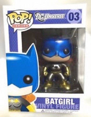 DC Universe Batgirl Black Suit 2010 San Diego Comic Con Metallic Exclusive