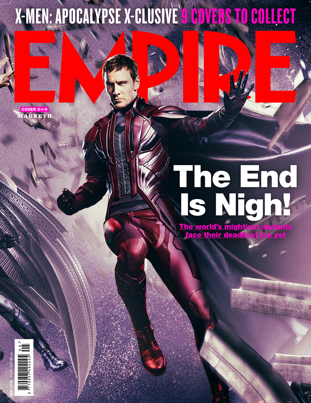 X-Men: Apocalypse empire magazine magneto cover