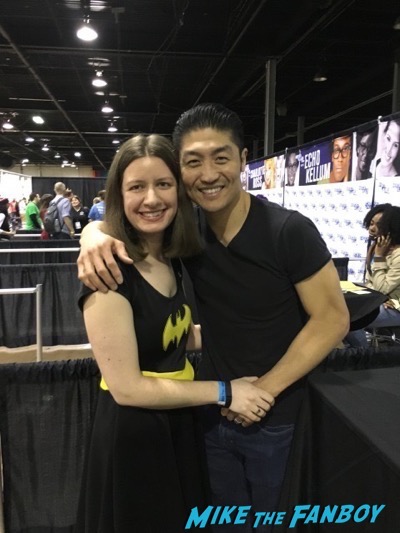 Brian Tee fan photo signing autographs Heroes and Villians Fanfest 2016 8