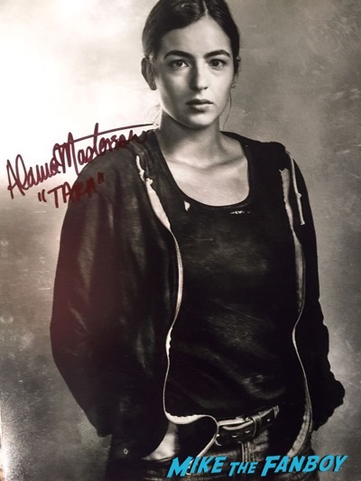 Alanna Masterson signed autograph photo Walker Stalker Con4