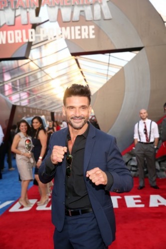 HOLLYWOOD, CALIFORNIA - APRIL 12: Actor Frank Grillo attends The World Premiere of Marvel's "Captain America: Civil War" at Dolby Theatre on April 12, 2016 in Los Angeles, California. (Photo by Jesse Grant/Getty Images for Disney) *** Local Caption *** Frank Grillo