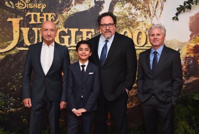 LONDON, ENGLAND - APRIL 13:  Sir Ben Kingsley and Jon Favreau attend the European Premiere of "The Jungle Book" at BFI IMAX on April 13, 2016 in London, England.  (Photo by Ian Gavan/Getty Images for Walt Disney Studios) *** Local Caption *** Sir Ben Kingsley;Jon Favreau