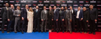 London UK : Cast and crew attend the European Premiere Of Marvel's "Captain America: Civil War” in London on April 26th, 2016. (Credit  : StingMedia for Disney)