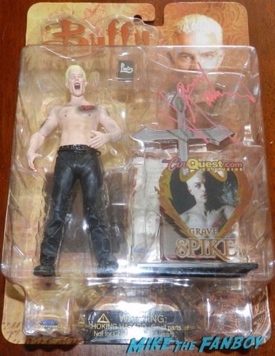 James MArsters signed autograph frave spike action figure