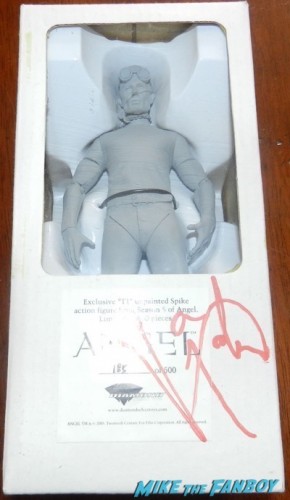 James MArsters signed autograph spike action figure prototype