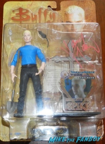 James MArsters signed autograph beneath you spike action figure 9