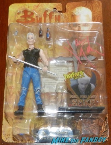 James MArsters signed autograph fool for love spike action figure 9