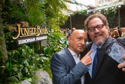 LONDON, ENGLAND - APRIL 13:  Sir Ben Kingsley and Jon Favreau attend the European Premiere of "The Jungle Book" at BFI IMAX on April 13, 2016 in London, England.  (Photo by Ian Gavan/Getty Images for Walt Disney Studios) *** Local Caption *** Sir Ben Kingsley;Jon Favreau