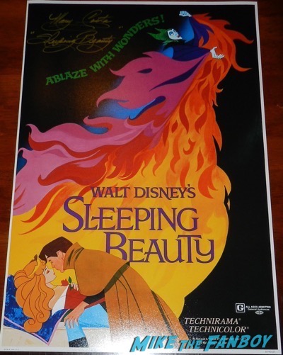 Mary Costa Signed Autograph Sleeping Beauty Poster 5