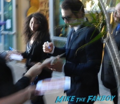 The Adderall Diaries premiere james franco signing autographs 1