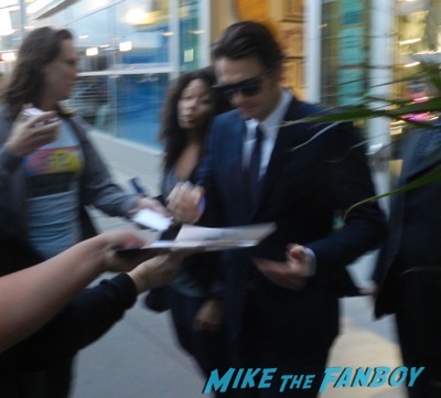 The Adderall Diaries premiere james franco signing autographs 1