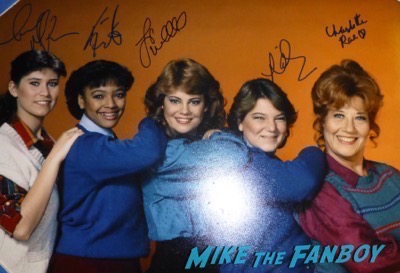 kim fields signed autograph facts of life cast poster photo 