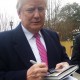 Donald Trump signing autographs 2016 presidential primary 1