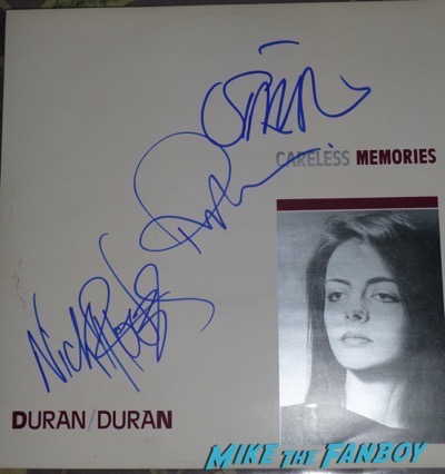 Duran Duran signed autograph lp album psa
