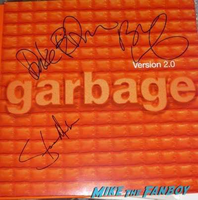 Garbage Steve Marker signed autograph version 2.0 album 