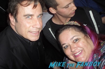 John Travolta fan photo selfie 1