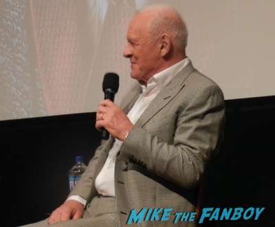 The Dresser q and a meeting anthony hopkins1