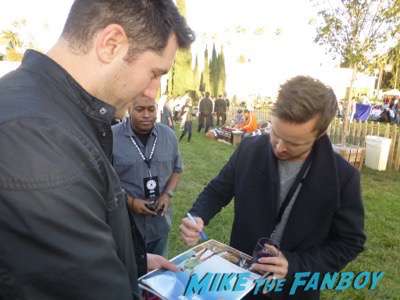 aaron paul signing autograph fan photo The Path FYC q and a reception Aaron Paul 12