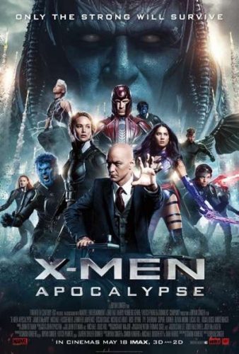 x men apocalypse movie poster one sheet
