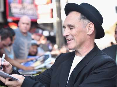 HOLLYWOOD, CA - JUNE 21:  Actor Mark Rylance arrives on the red carpet for the US premiere of Disney's "The BFG," directed and produced by Steven Spielberg. A giant sized crowd lined the streets of Hollywood Boulevard to see stars arrive at the El Capitan Theatre. "The BFG" opens in U.S. theaters on July 1, 2016, the year that marks the 100th anniversary of Dahl's birth, at the El Capitan Theatre on June 21, 2016 in Hollywood, California.  (Photo by Alberto E. Rodriguez/Getty Images for Disney) *** Local Caption *** Mark Rylance