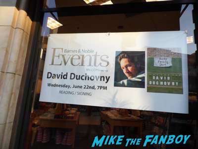 David Duchovny book signing bucky f ucking dent 2