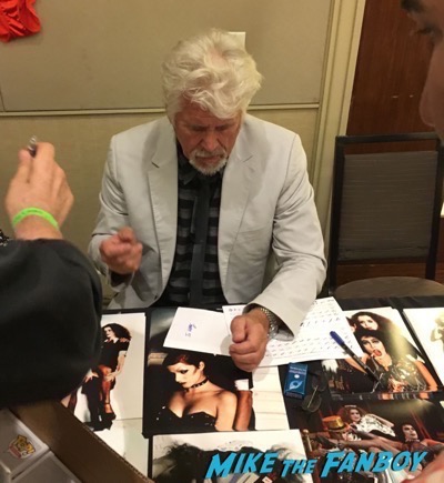 Barry Bostwick signing autographs Rocky Horror Picture Show reunion 2016 hollywood Show 108