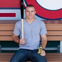 mike trout hot sexy muscles 1