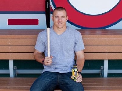 mike trout hot sexy muscles 1