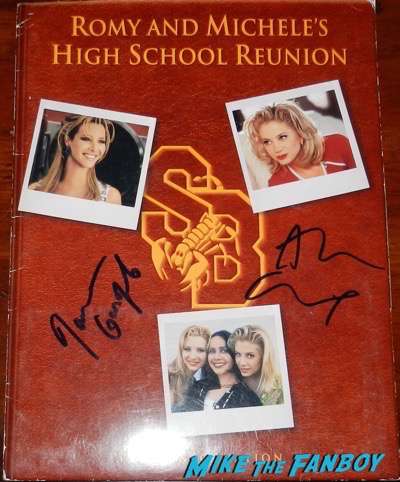 Alan Cumming signed autograph romy and michele's high school reunion press kit 