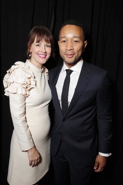 Rosemarie DeWitt and John Legend seen at Summit Entertainment's "La La Land" premiere at the 2016 Toronto International Film Festival on Monday, Sept. 12, 2016, in Toronto. (Photo by Eric Charbonneau/Invision for LionsgateAP Images)