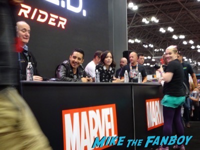 marvel's agents of shield nycc 2016 autograph signing