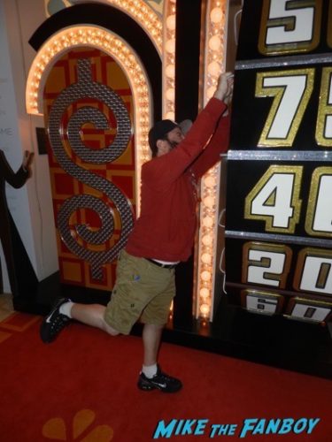 The Price is Right set spinning the giant wheel