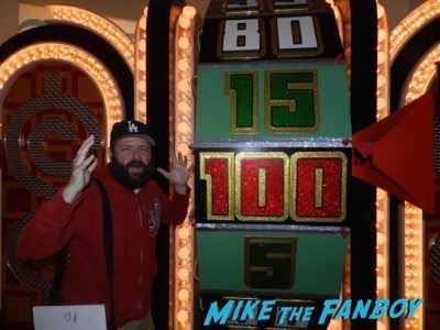 The Price is Right set spinning the giant wheel 