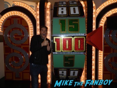 The Price is Right set spinning the giant wheel 