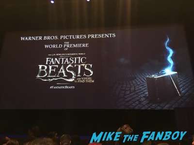 Fantastic Beasts world premiere new york 