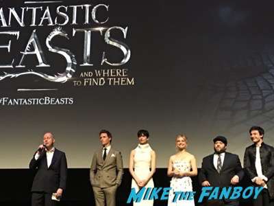 Fantastic Beasts world premiere new york 