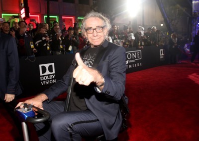 HOLLYWOOD, CA - DECEMBER 10:  Actor Peter Mayhew attends The World Premiere of Lucasfilm's highly anticipated, first-ever, standalone Star Wars adventure, "Rogue One: A Star Wars Story" at the Pantages Theatre on December 10, 2016 in Hollywood, California.  (Photo by Jesse Grant/Getty Images for Disney) *** Local Caption *** Peter Mayhew