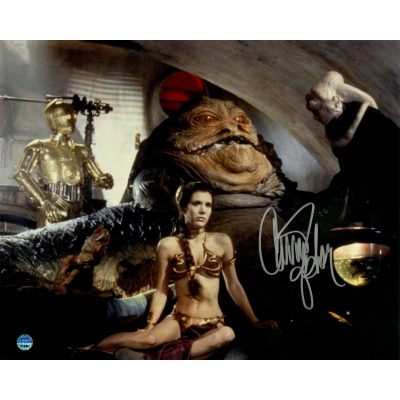 CArrie Fisher signed autograph photo