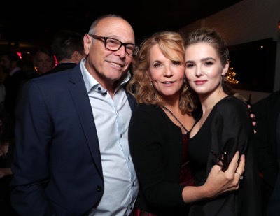 Howard Deutch, from left, Lea Thompson, and Zoey Deutch attend Twentieth Century Fox's world premiere of "Why Him?" at Regency Bruin Theater on Saturday, December 17, 2016, in Westwood, Calif. (Photo by [Eric Charbonneau/Invision for Twentieth Century Fox/AP Images)