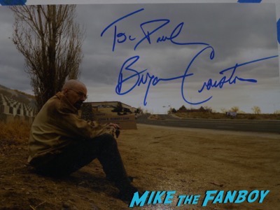 Bryan Cranston Signed Autograph Photo 