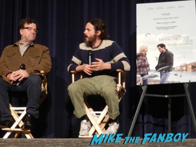 Casey Affleck manchester by the sea q and a meeting fans 1