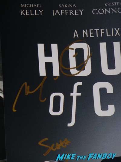 Mahershala Ali signed autograph house of cards poster 