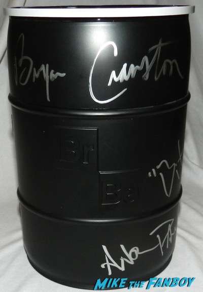 Bryan Cranston signed autograph breaking bad barrel psa 