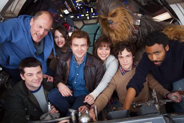 First Look! The Cast Of The Han Solo Stand Alone Film! Alden Ehrenreich! Woody Harrelson! Emilia Clarke! And More!