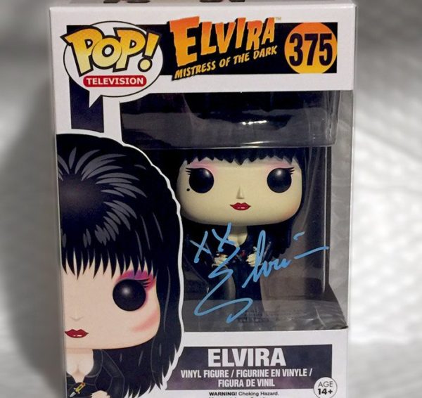 Elvira signed pop glam shot 