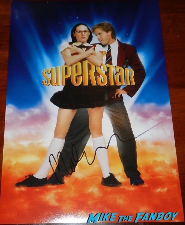 Molly Shannon Signed Superstar poster PSA 