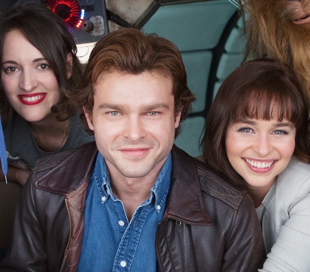 First Look! The Cast Of The Han Solo Stand Alone Film! Alden Ehrenreich! Woody Harrelson! Emilia Clarke! And More!