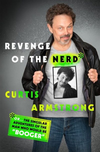 Revenge of the Nerd is autographed by Curtis Armstrong