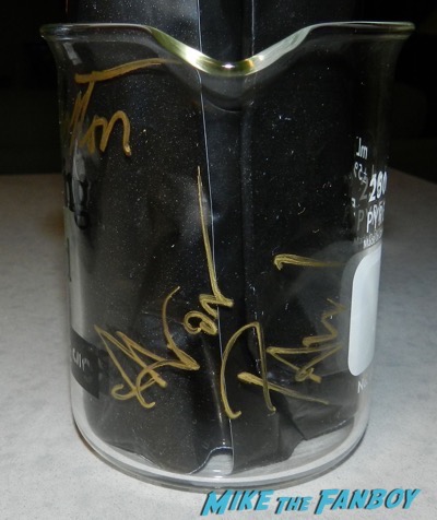 Bryan Cranston Aaron Paul Signed autograph breaking bad SDCC promo glass beaker PSA