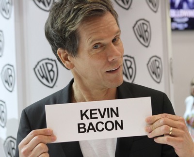 Kevin Bacon meeting fans